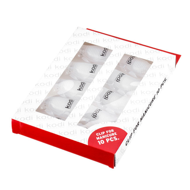 Clips for Gel Polish Removal (for Manicure), 10pcs